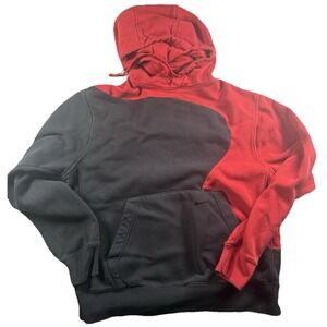 Nike Red and Black Hoodie